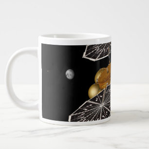 Trennung des Einstiegsfahrzeugs bei einer Mission Jumbo-Tasse