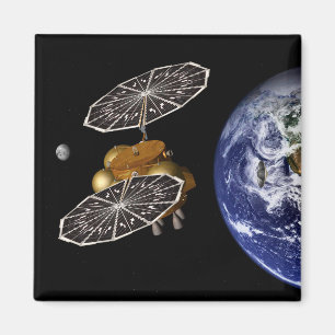 Trennung des Einstiegsfahrzeugs bei einer Mission Magnet