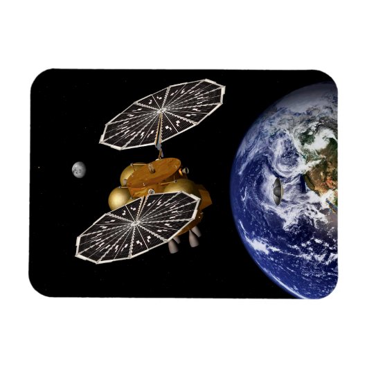 Trennung des Einstiegsfahrzeugs bei einer Mission  Magnet (Horizontal)