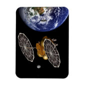 Trennung des Einstiegsfahrzeugs bei einer Mission  Magnet (Vertikal)