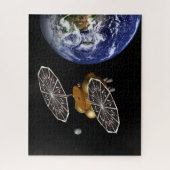 Trennung des Einstiegsfahrzeugs bei einer Mission  Puzzle (Vertikal)