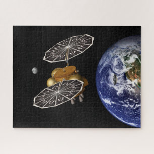 Trennung des Einstiegsfahrzeugs bei einer Mission Puzzle