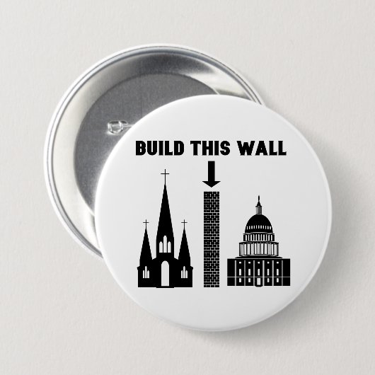 Trennung des Kirchen- und Staatsknopfes Button (Vorne & Hinten)