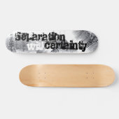Trennung mit Sicherheit Skateboard (Horizontal)