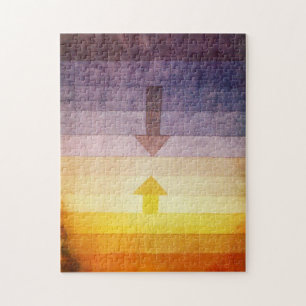 Trennung Pauls Klee im Abends-Puzzlespiel Puzzle