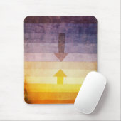 Trennung Pauls Klee in der Abends-Mausunterlage Mousepad (Mit Mouse)