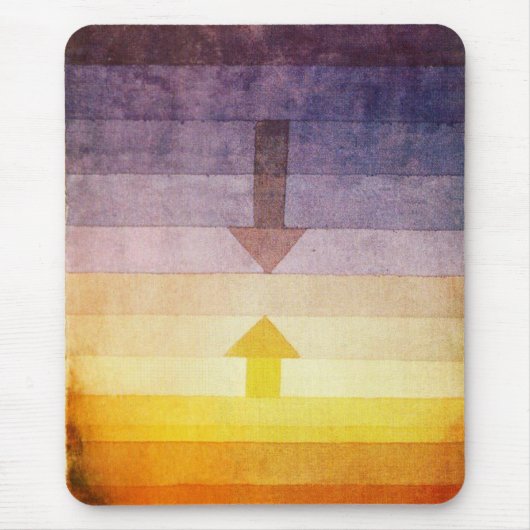 Trennung Pauls Klee in der Abends-Mausunterlage Mousepad (Vorne)