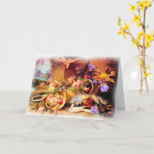 Trennung, romantische Grußkarte parieren Karte (Gelbe Blume)