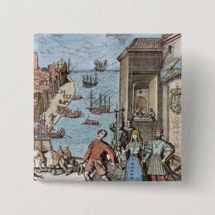 Trennung von Columbus mit Ferdinand und Button