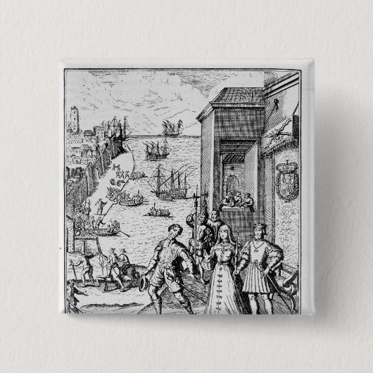 Trennung von Columbus mit Ferdinand und Button (Vorderseite)