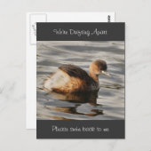 Trennungs- und entfremdete Beziehungskarten Postkarte (Vorne/Hinten)