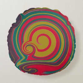 Trent Color 2025 Lumbar Pillow Rundes Kissen