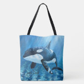 Trent Der Orca-Tote Tasche (Rückseite)