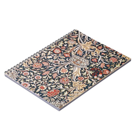 Trent pattern von William Morris, Notizblock (Linke Seite)