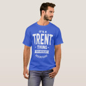 Trent Personalisiert Name Birthday Gift T-Shirt (Vorne ganz)
