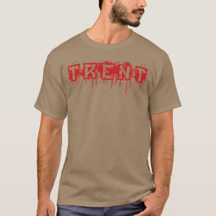 Trent Vorname Halloween Kostüm Personalisiert T-Shirt