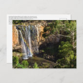 Trentham Falls Melbourne Victoria Australien Postkarte (Vorne/Hinten)