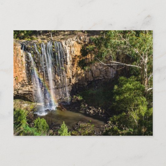 Trentham Falls Melbourne Victoria Australien Postkarte (Vorderseite)