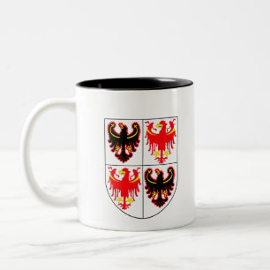 Trentino-Alto Adige/Südtirol Italien Zweifarbige Tasse