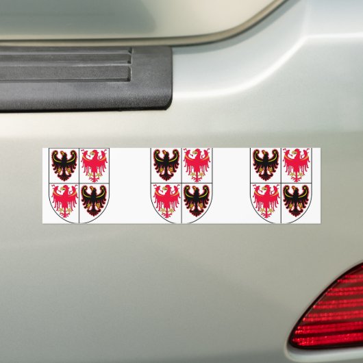 Trentino Südtirol, Italien Autoaufkleber (Auf Auto)