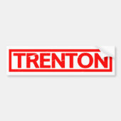Trenton Briefmarke Autoaufkleber (Vorne)
