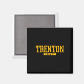 Trenton High School Eishockey  Magnet (Vorderseite/Rückseite)