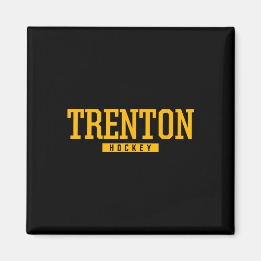 Trenton High School Eishockey  Magnet (Vorne)