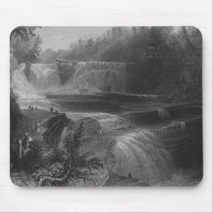 Trenton-Hoch-Fälle, 1838 Mousepad