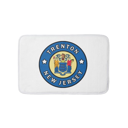 Trenton New Jersey Badematte (Vorderseite)