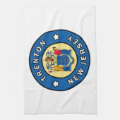 Trenton New Jersey Geschirrtuch (Vertikal)