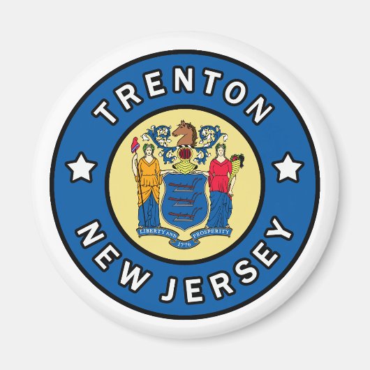 Trenton New Jersey Magnet (Vorne)