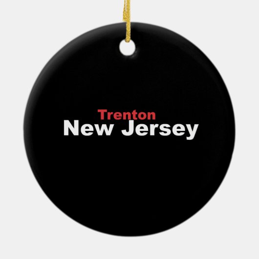 Trenton, New Jersey Ornament (Hinten)