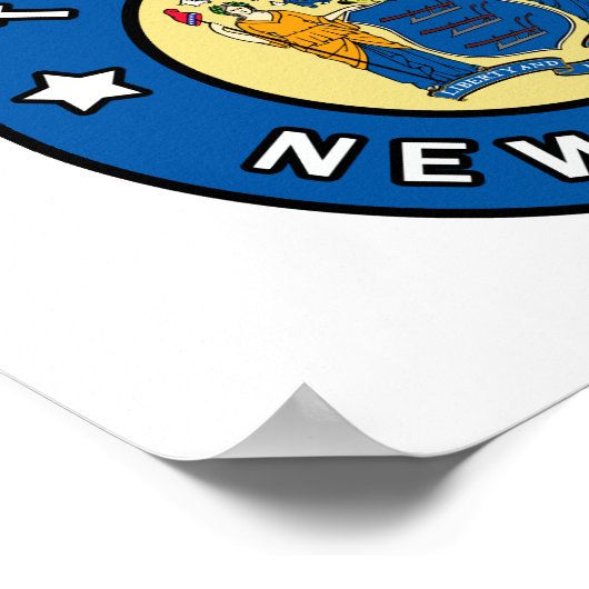 Trenton New Jersey Poster (Ecke)