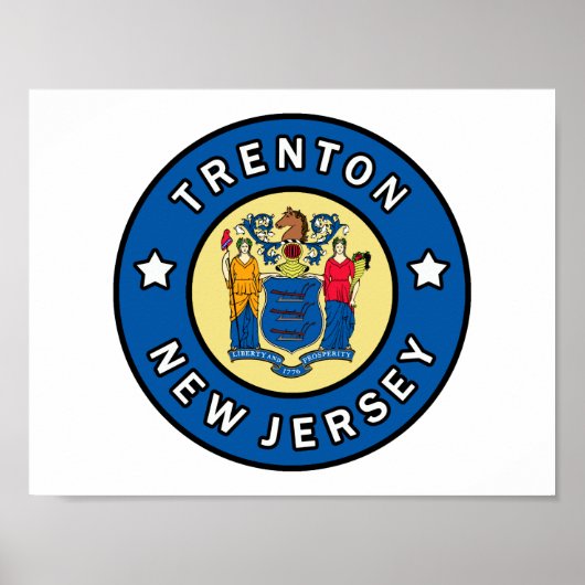 Trenton New Jersey Poster (Vorne)