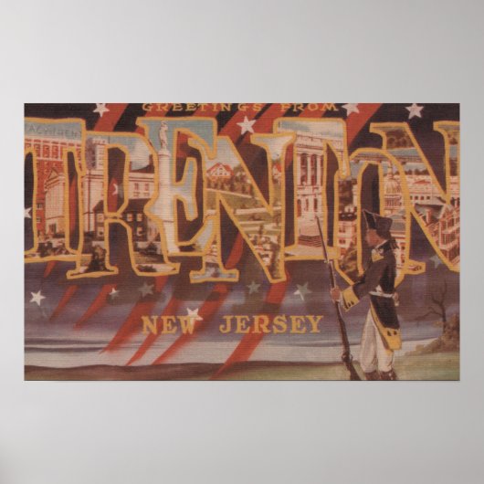 Trenton, New Jersey (revolutionär) Poster (Vorne)