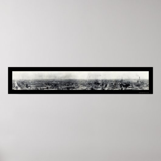 Trenton NJ Foto 1909 Poster (Vorne)