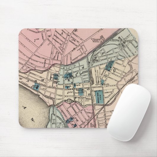 Trenton, NJ Mousepad (Mit Mouse)