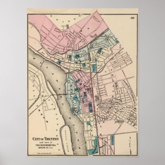 Trenton, NJ Poster (Vorne)