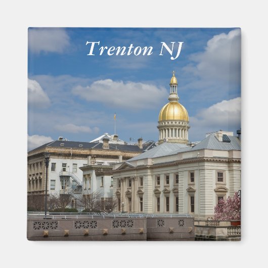 Trenton Staat Hauptstadt Magnet (Vorne)