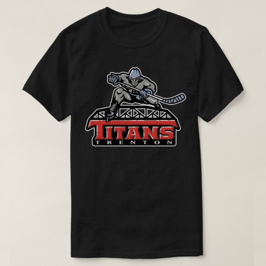 Trenton Titans Sticker T-Shirt (Design vorne)