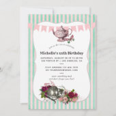 Treny Any Event Alice im Wunderland Tee Party Einladung (Vorderseite)