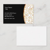 Treny Ladys Classy Personal Contact Cards Visitenkarte (Vorne/Hinten)