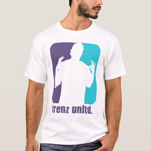 Trenz Unltd. Lila u. Türkis (Charlotte Hornets) T-Shirt (Vorderseite)