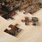 Treppe, abgenutzt von Zeit und Präzision Puzzle (Seite)