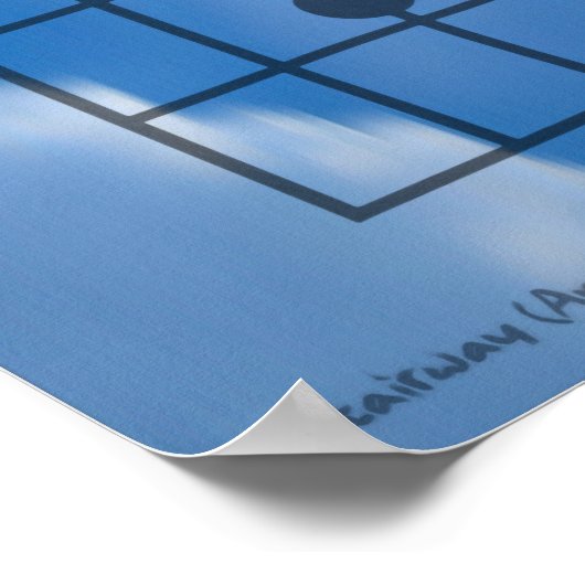 Treppe (Am) Poster (Ecke)