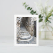Treppe am RIF Fort Postkarte (Stehend Vorderseite)