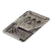 Treppe auf Strawberry Hill, graviert von J. Newto Magnet (Linke Seite)