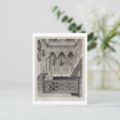 Treppe auf Strawberry Hill, graviert von J. Newto Postkarte (Stehend Vorderseite)