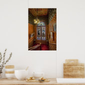 Treppe aus festem Glas in Clark Mansion - MONTANA Poster (Küche)