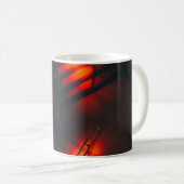 Treppe aus schwarzem Metall Kaffeetasse (VorderseiteRechts)